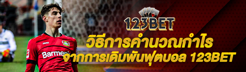 วิธีการคำนวณกำไรจากการเดิมพันฟุตบอล 123BET